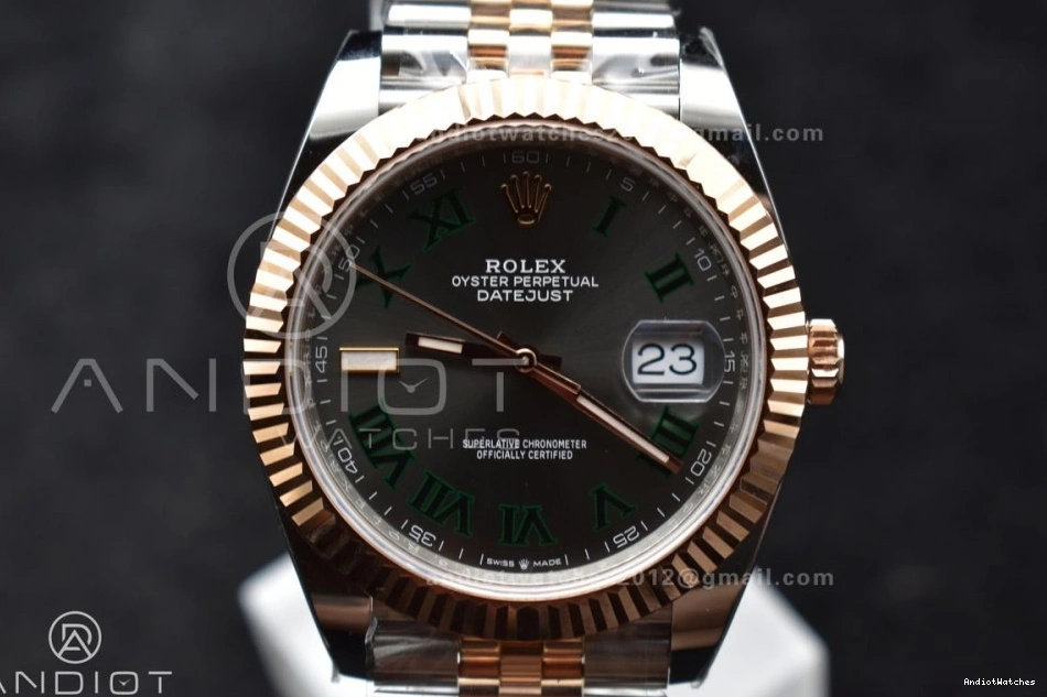 41 on RG Edition ARF Green Dial RG 904L Bracelet Weight) 126333 Steel (Gain Jubilee SH3235 Roman SS Best DateJust Gray 1:1 FreshLook SS 612 0819